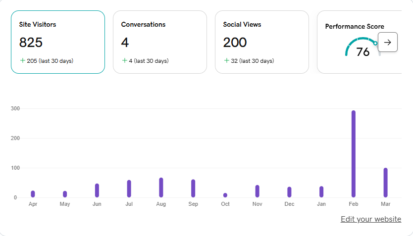 Google Analytics Traffic Growth